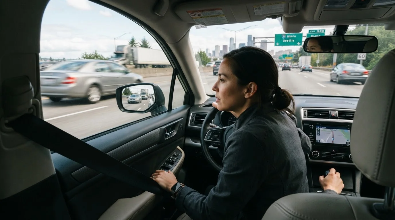 Blind Spots, Mirrors, and the Gaps in What Drivers Think They Can See