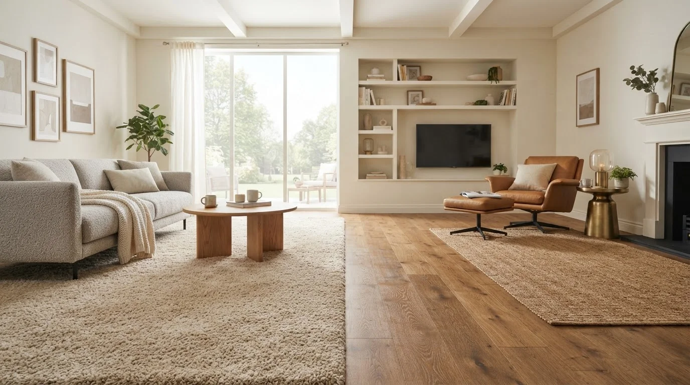 Carpet vs. Hardwood Flooring: The Long-Term Trade-Offs