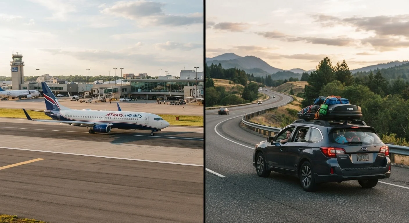 Flying vs. Driving for a Domestic Trip: Which Actually Costs Less?