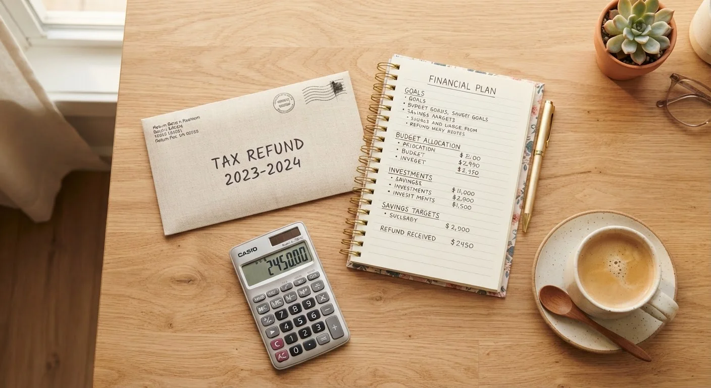 Lump Sum Windfalls: Tax Refunds, Bonuses, and What to Do With Them