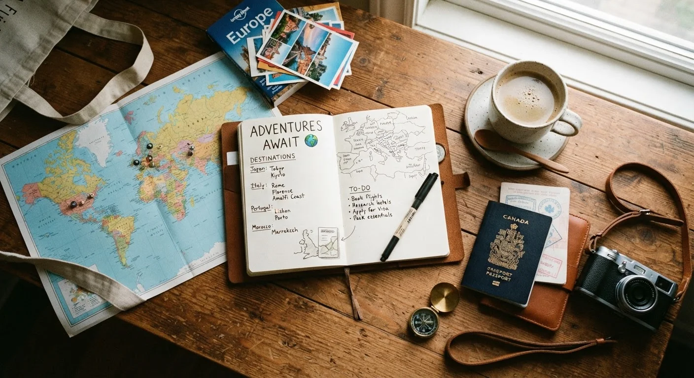 Planning a Trip from Scratch When You Have No Idea Where to Start