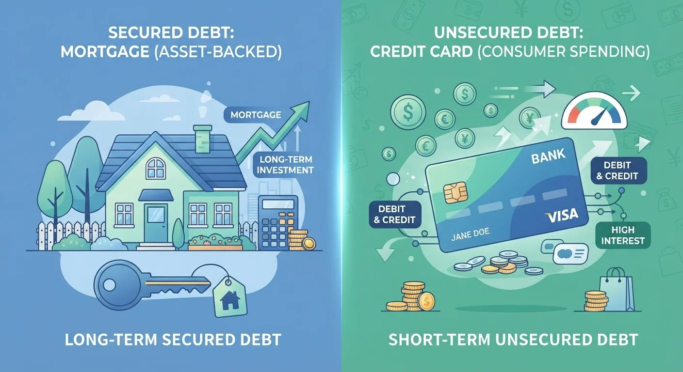 Secured vs. Unsecured Debt: How the Difference Affects Your Payoff Strategy