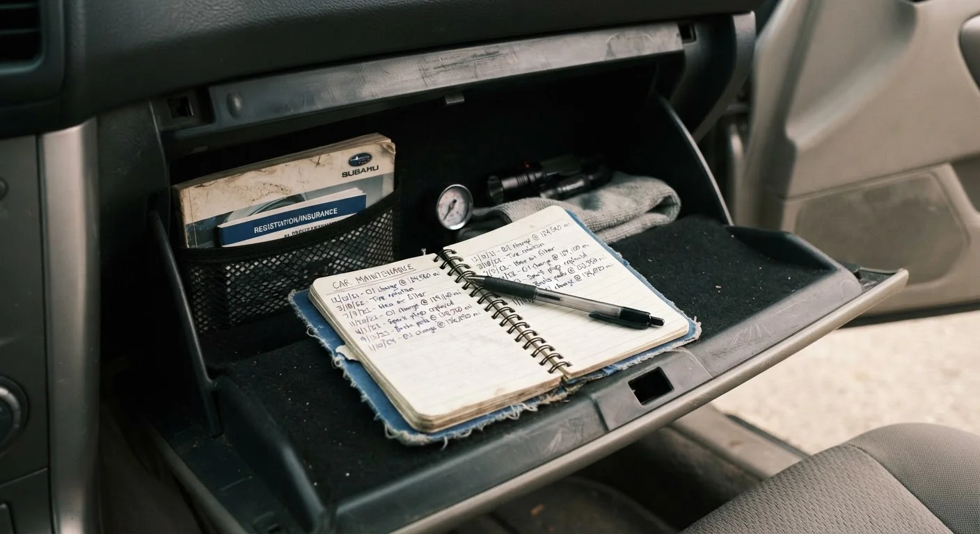 What to Keep in Your Car's Maintenance Log — and Why It Matters