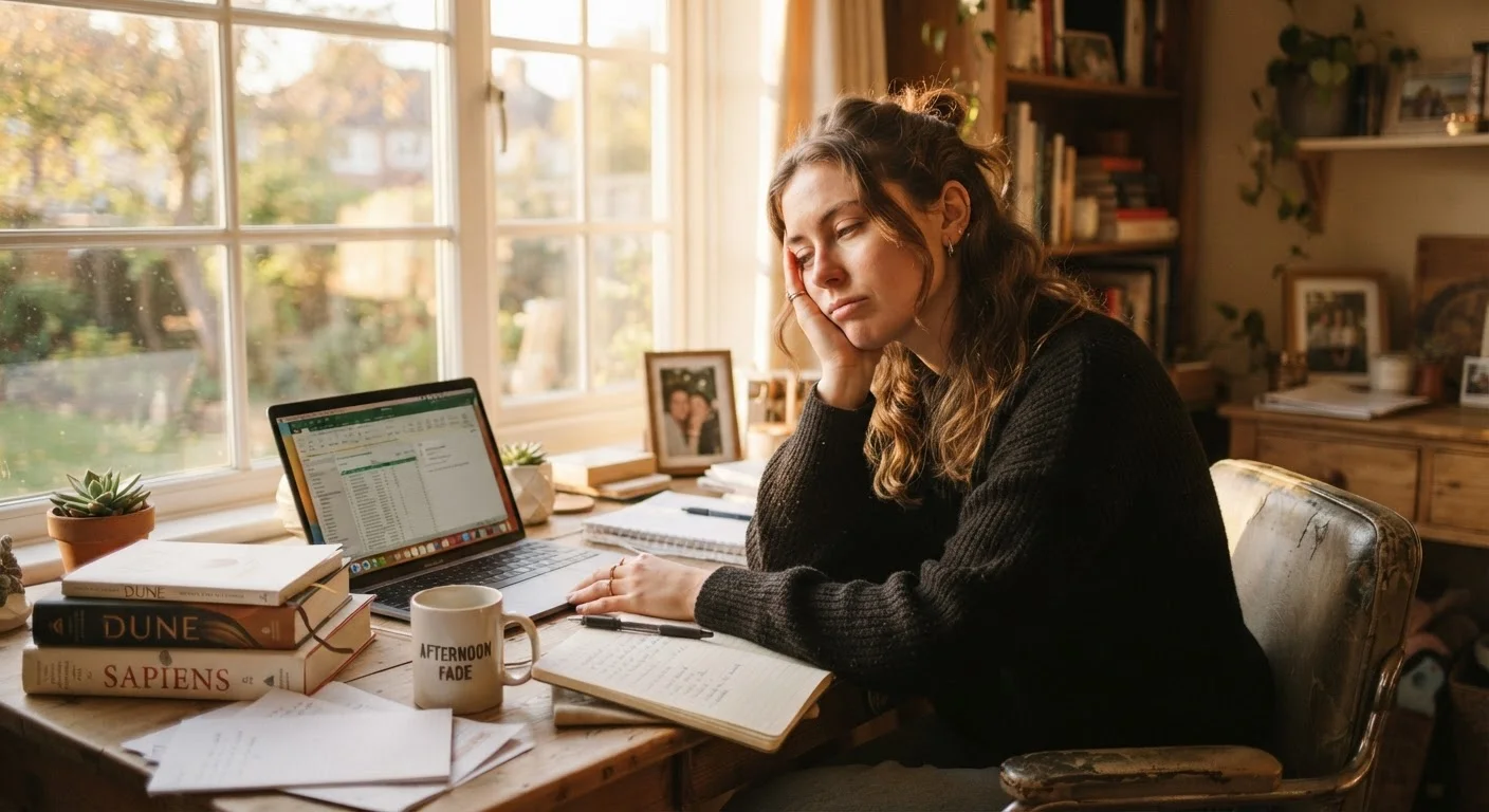 Why Your Energy Crashes in the Afternoon — and What's Actually Going On