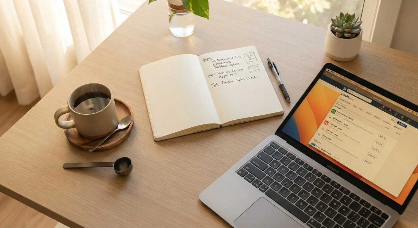 Your First Week of Job Searching: A Practical Roadmap
